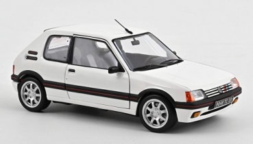 184842 Peugeot 205 GTi 1.9 1989 Meije White 1:18